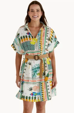 Dresses^Betty Basics Paradise Archer Dress Multi