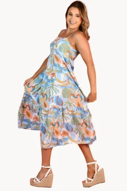 Dresses^Go Girl Paraiso Ellie Midi Dress Blue