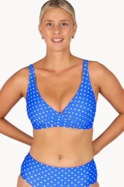 Bikini Tops^Baku Parisian Summer D/E Cup Wrap Front Bra Electric