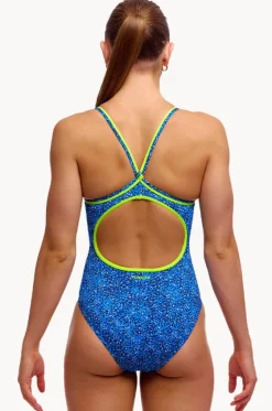 One Pieces^Funkita Pebble Beach Diamond Back One Piece Blue