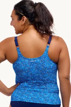 Tankini Tops^Funkita Pebble Beach Scoop Neck Tankini Separate Blue