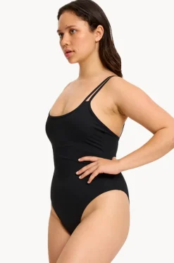 One Pieces^Modibodi Period Proof Double Strap One Piece BLACK
