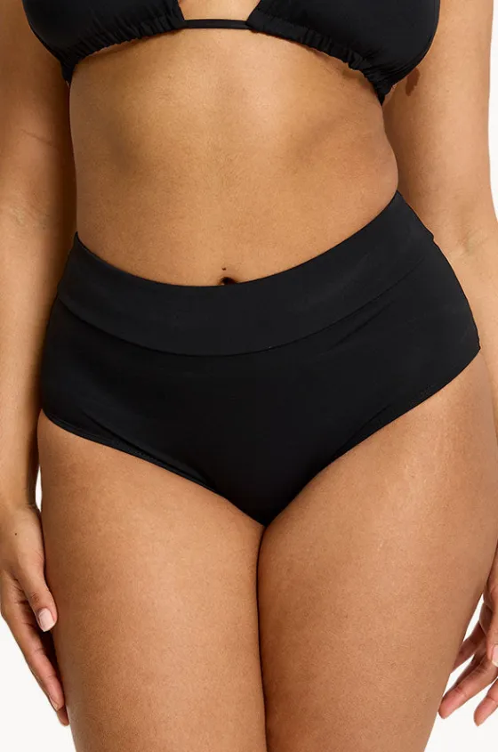 Bottoms^Modibodi Period Proof Hi Waist Bikini Brief BLACK