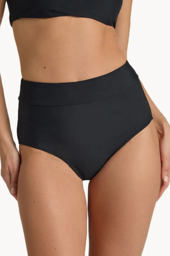 Bottoms^Modibodi Period Proof Hi Waist Bikini Brief BLACK