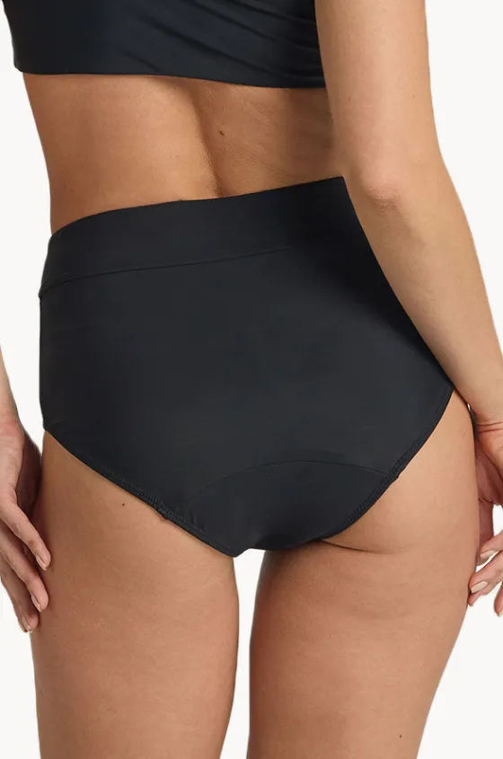 Bottoms^Modibodi Period Proof Hi Waist Bikini Brief BLACK