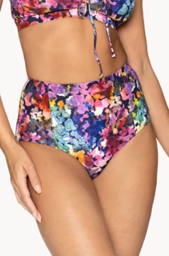 Bottoms^Nip Tuck Petunias Marilyn High Waist Pant Multi