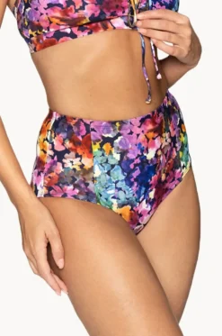 Bottoms^Nip Tuck Petunias Marilyn High Waist Pant Multi