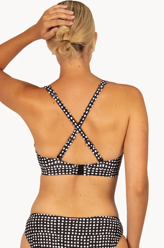 Bikini Tops^Baku Picnic Point F Cup Wrap Bra BLACK