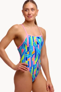 One Pieces^Funkita Pillared Tie Me Tight One Piece Multi