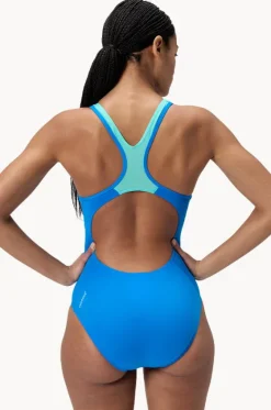 One Pieces^Speedo Placement Laneback One Piece Lagoon