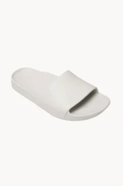 Footwear|Footwear^Archies Plain Arch Support Slides White