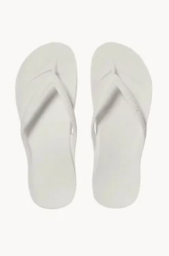 Footwear|Footwear^Archies Plain Arch Support Thongs White