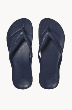 Footwear|Footwear^Archies Plain Arch Support Thongs Navy
