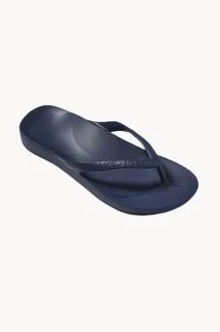 Footwear|Footwear^Archies Plain Arch Support Thongs Navy
