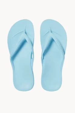 Footwear^Archies Plain Arch Support Thongs Sky