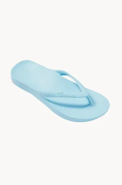 Footwear^Archies Plain Arch Support Thongs Sky