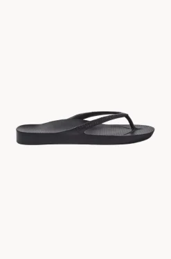 Footwear|Footwear^Archies Plain Arch Support Thongs Black