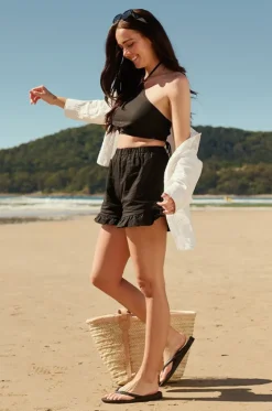 Footwear|Footwear^Archies Plain Arch Support Thongs Black