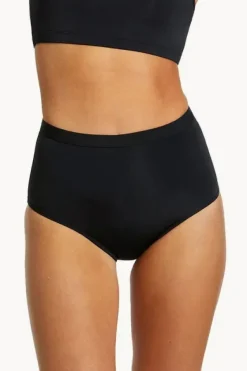 Bottoms^Love Luna Plain Bind Full Brief Black
