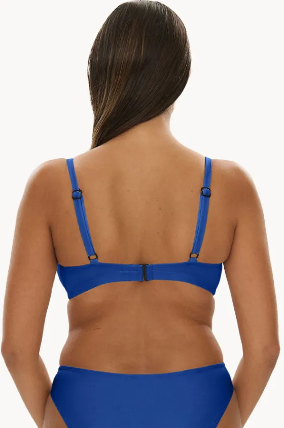 Bikini Tops^Raq Apparel Plain GG/H Cup Balconette Bra Cobalt