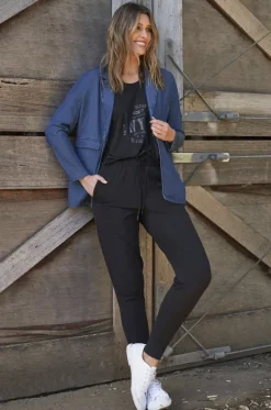 Pants^Betty Basics Plain Heidi Pant Black