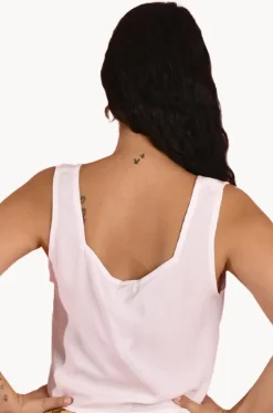 Tops^Go Girl Plain Marina Crop Top WHITE