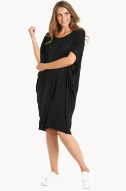Dresses^Betty Basics Plain Maui Dress Black