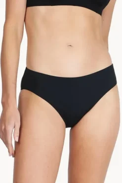 Bottoms^Base Swim Plain Mid Pant Black