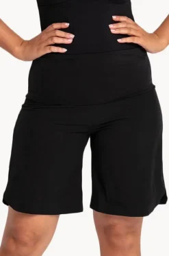 Boardshorts^Jantzen Plain Roll Top Active Short BLACK