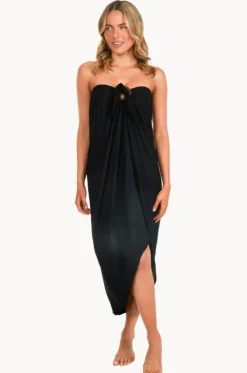 Sarongs^Bodacious Plain Tube Sarong Black