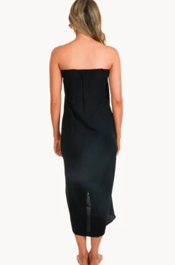 Sarongs^Bodacious Plain Tube Sarong Black