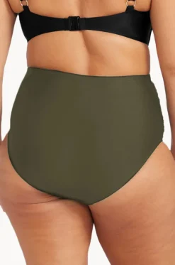 Bottoms^Artesands Plains Botticelli High Waist Pant Olive