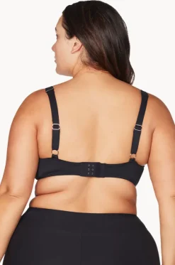 Bikini Tops^Artesands Plains Monet DD/E Underwire Bra Black