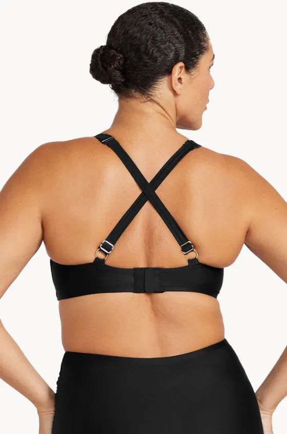 Bikini Tops^Artesands Plains Monet DD/E Underwire Bra Black