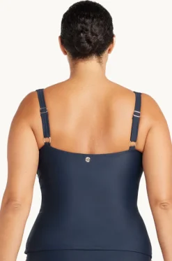 Tankini Tops^Artesands Plains Rembrant Tankini Separate Navy