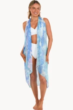 Overswim^Pool To Party Poolside Paradise Free Spirit Vest Ocean