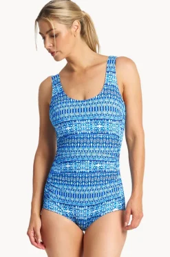 One Pieces^Jantzen Portugal Pintuck One Piece Navy