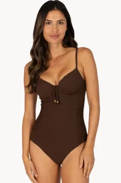 One Pieces^Baku Positano Booster One Piece Mocha