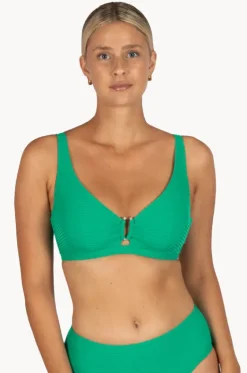 Bikini Tops^Baku Positano D/E Cup Underwire Bra Emerald