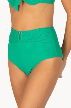 Bottoms^Baku Positano Ultra High Waist Pant Emerald
