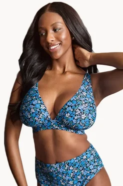 Bikini Tops^Panache Posy Kara Wireless Tri Blue