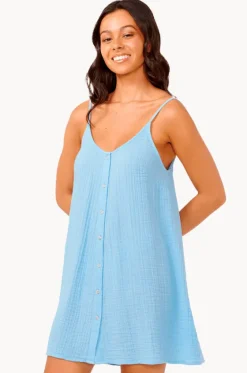 Dresses^Rip Curl Premium Surf Cover Up Mid blue