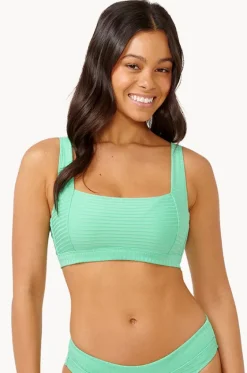 Bikini Tops^Rip Curl Premium Surf D/DD Cup Crop Aqua