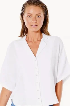 Tops^Rip Curl Premium Surf Shirt White