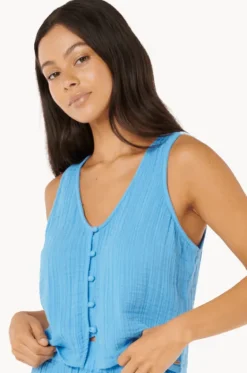 Tops^Rip Curl Premium Surf Top Azure