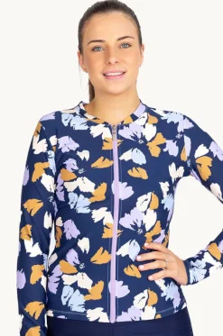 Rashies & Sunsuits^Babes In The Shade Purple Haze Suntop Purple/orange