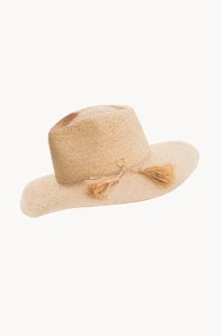 Headwear^Sundaise Raffia Tassel Panama Hat Natural