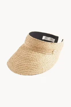 Headwear^Seafolly Raffia Visor Natural