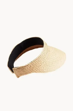 Headwear^Seafolly Raffia Visor Natural