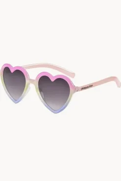 Sunglasses^Frankie Ray Rainbow Heart Sunnies Multi